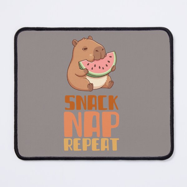 Item preview, Capybara Snack then Nap designed and sold by GlitchedTees.