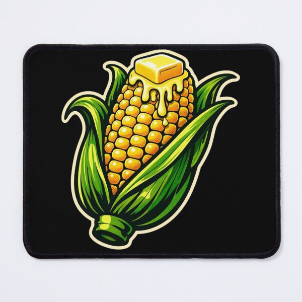 Item preview, Pop Art Corn — Melting Butter Vintage Sticker designed and sold by Timeless Junction.