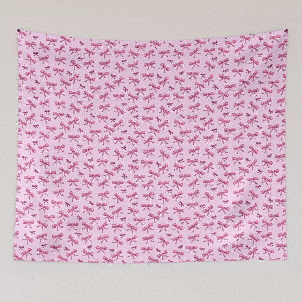 Item preview, Pink bow pattern designed and sold by sahara85.