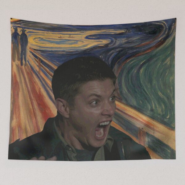 Item preview, Dean scream painting Munch designed and sold by mariatorg.