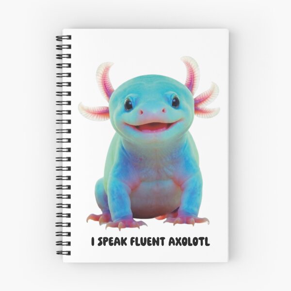 Item preview, I Speak Fluent Axolotl Funny Axolotl Owner Gift designed and sold by Arties4Bread⭐⭐⭐⭐⭐.