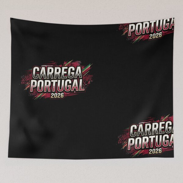 Item preview, Carrega Portugal 2026 Shirt | Portugal Football Fan Tee | Portuguese Soccer Supporter Design designed and sold by rebuZZ-Apparels-The Minimalistic Buzz.