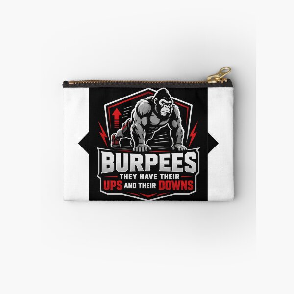 Item preview, Burpees Have Ups And Downs designed and sold by silverbackHQ.