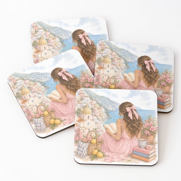 Item preview, Positano Summer Girl designed and sold by StrawberryStudio.
