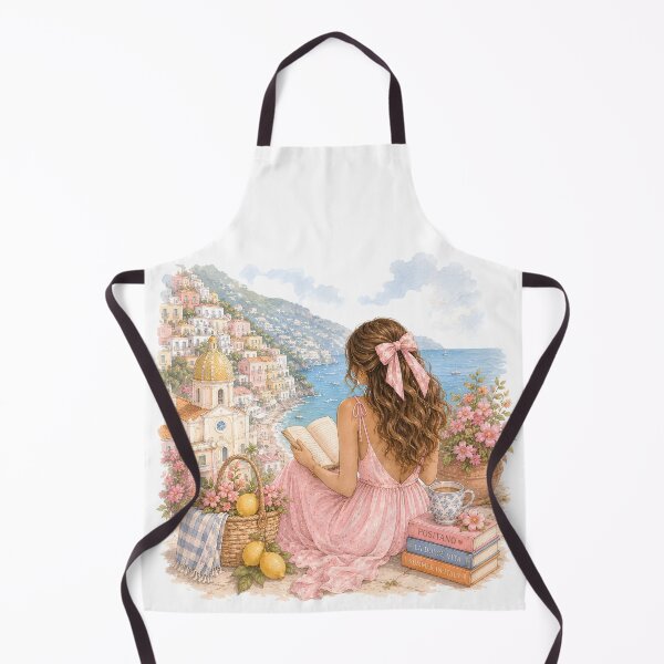 Item preview, Positano Summer Girl designed and sold by StrawberryStudio.