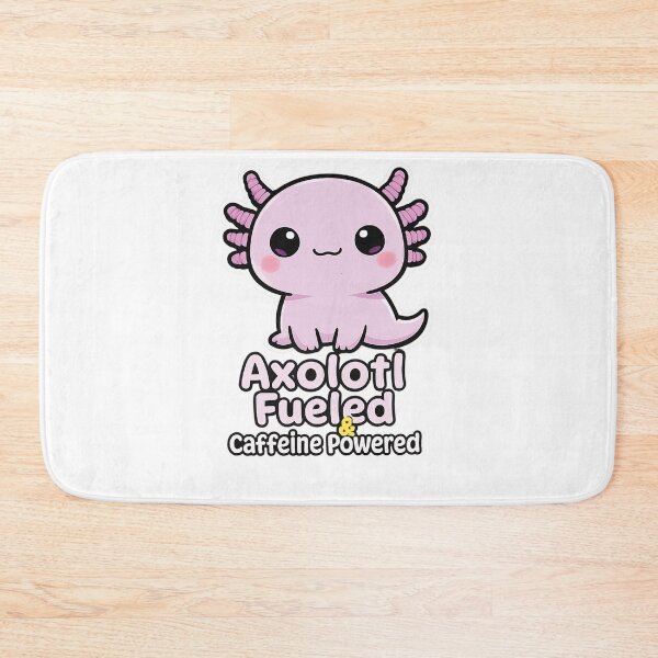 Item preview, Axolotl Fueled Caffeine Powered Funny Shirt designed and sold by Arties4Bread⭐⭐⭐⭐⭐.