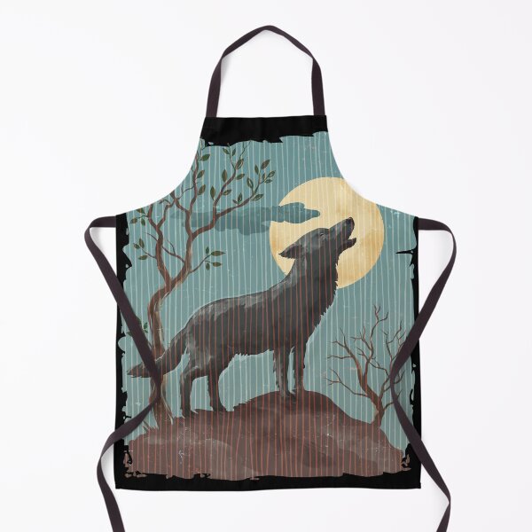 Item preview, Moonlit Wolf Silhouette designed and sold by Inky-Vibe.