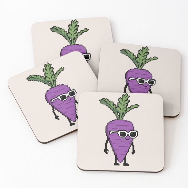 Item preview, Parsnip purple Pixel designed and sold by White Rim Mates.