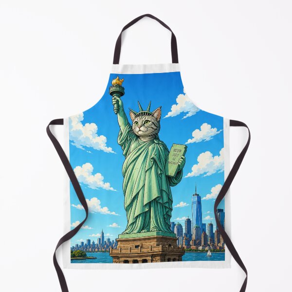Item preview, Catue of Liberty Cartoon designed and sold by FyreHorse Designs.