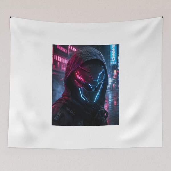 Item preview, Neon Wanderer – Cyberpunk Urban Spirit designed and sold by Neo Tokio.