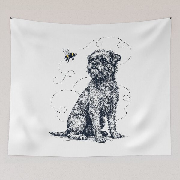 Item preview, Affenpinscher Bumble Bee Honeybee Dog Lover designed and sold by Kimberley King Art  King Art.