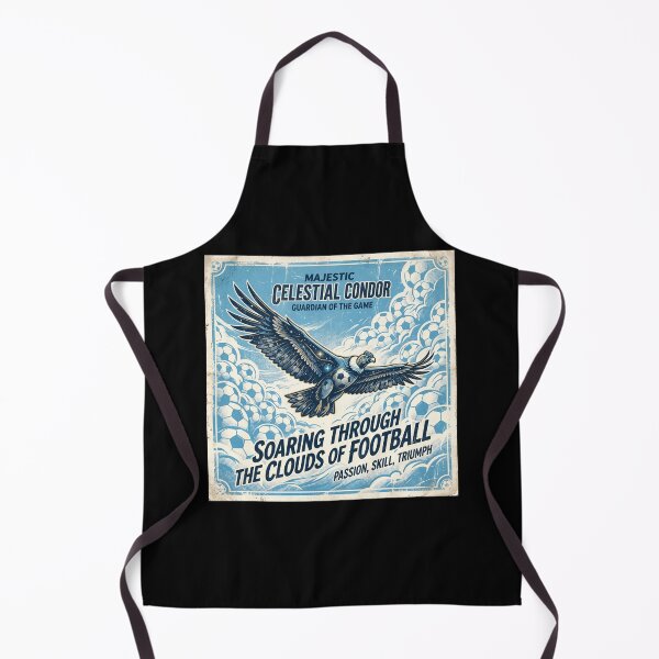 Item preview, Celestial Condor Guardian of Football — Vintage Sky Clouds Poster designed and sold by David Mateo ArtWorks.