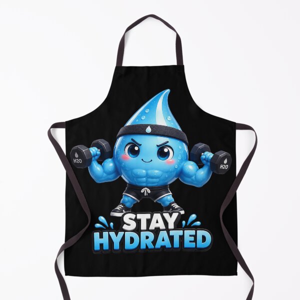 Item preview, Stay Hydrated — Strong Water Droplet Fitness Sticker designed and sold by Timeless Junction.