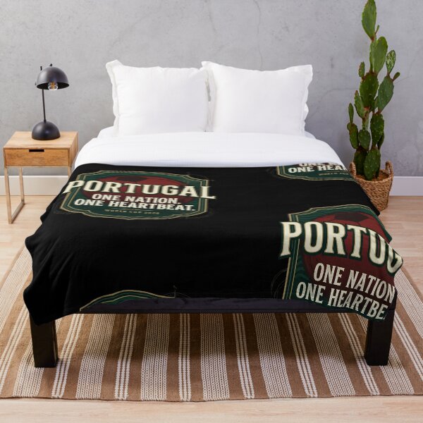 Item preview, Portugal – One Nation One Heartbeat – Portugal football World Cup 2026 Vintage Design designed and sold by rebuZZ-Apparels-The Minimalistic Buzz.