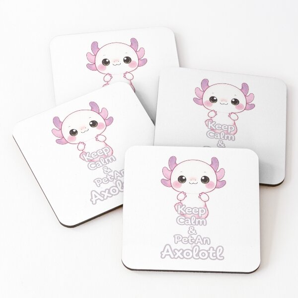 Item preview,  Keep Calm Pet An Axolotl Cute Axolotl Gift   designed and sold by Arties4Bread⭐⭐⭐⭐⭐.