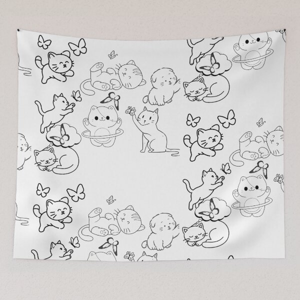 Item preview, Cat dream  designed and sold by Peachiethings.