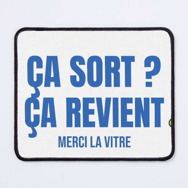 Item preview, Padel humor — It's out? It's back (thanks to the glass) designed and sold by QuatreMurs.