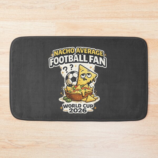 Item preview, Nacho Average Football Fan – Funny World Cup 2026 Soccer T-Shirt designed and sold by ArthUpscale.