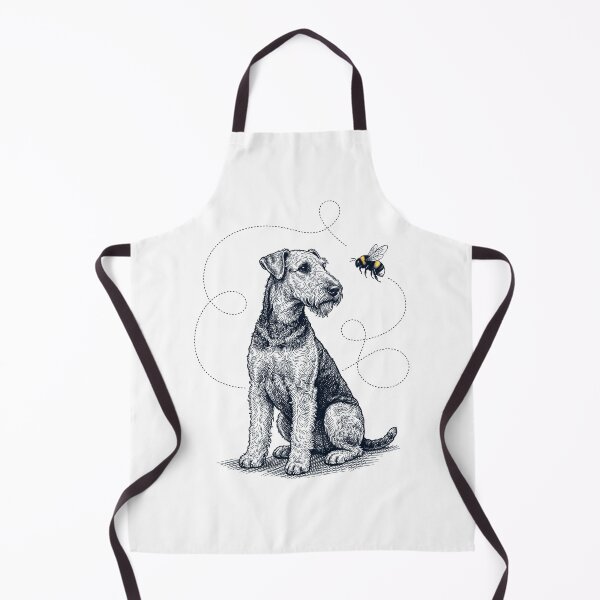 Item preview, Airedale Terrier Bumble Bee Honeybee Dog Lover designed and sold by Kimberley King Art King Art.