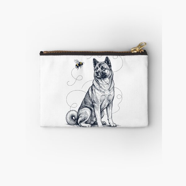 Item preview, Akita Bumble Bee Honeybee Dog Lover designed and sold by Kimberley King Art  King Art.