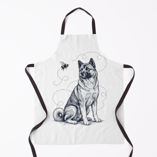 Item preview, Akita Bumble Bee Honeybee Dog Lover designed and sold by Kimberley King Art King Art.