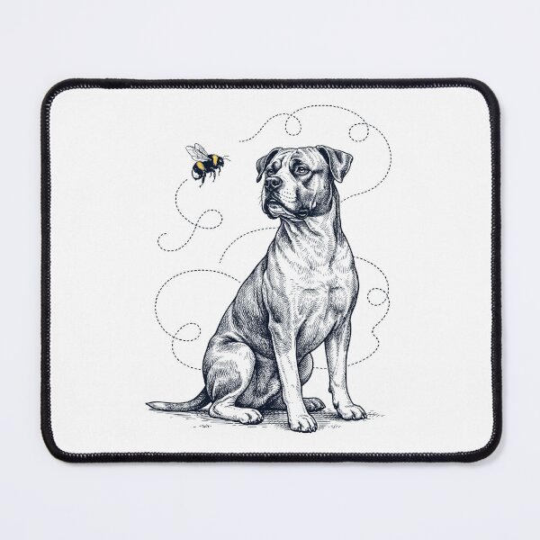 Item preview, American Bulldog Bumble Bee Honeybee Dog Lover designed and sold by Kimberley King Art King Art.