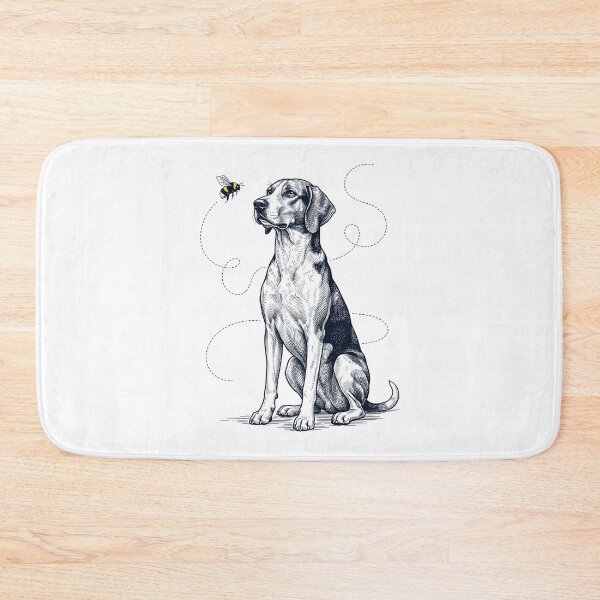Item preview, American Foxhound Bumble Bee Honeybee Dog Lover designed and sold by Kimberley King Art  King Art.