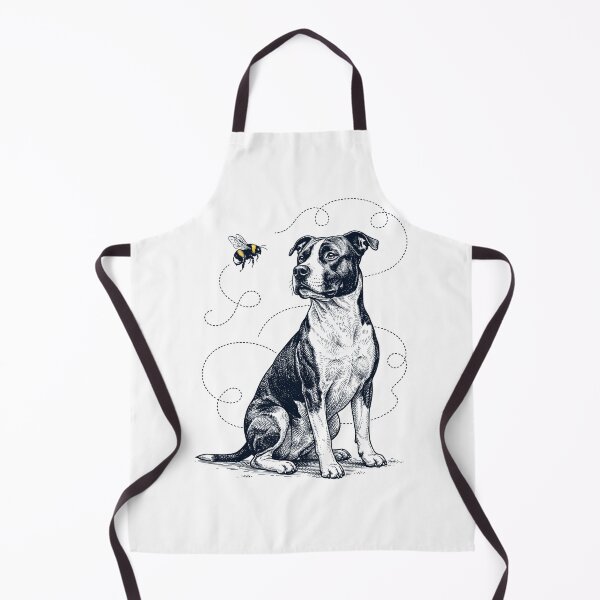 Item preview, American Staffordshire Terrier Bumble Bee Honeybee Dog Lover designed and sold by Kimberley King Art  King Art.