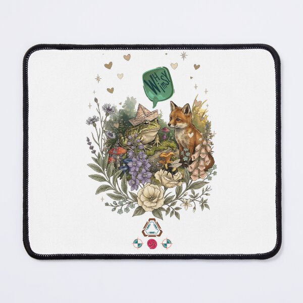 Item preview, Whimsy Woodland — Fox & Pond Explorer Frog designed and sold by m-yoga-store.