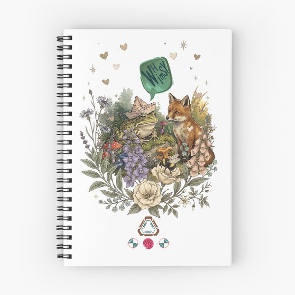 Item preview, Whimsy Woodland — Fox & Pond Explorer Frog   designed and sold by m-yoga-store.