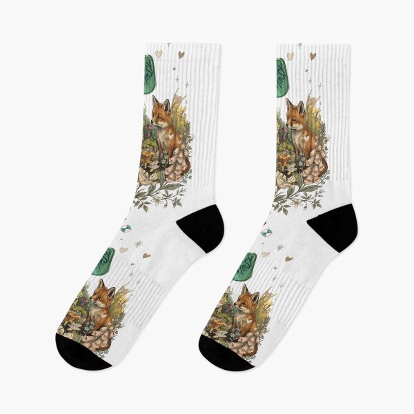 Item preview, Whimsy Woodland — Fox & Pond Explorer Frog   designed and sold by Whimsy Trail Co.