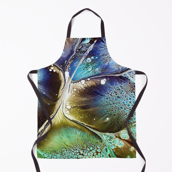 Item preview, Turquoise Blue Green Fluid Abstract designed and sold by SacredTemple888.