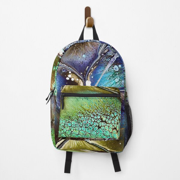 Item preview, Turquoise Blue Green Fluid Abstract designed and sold by SacredTemple888.