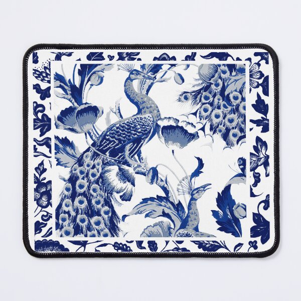 Item preview, Vintage Blue Chinoiserie designed and sold by elenabdesigns.