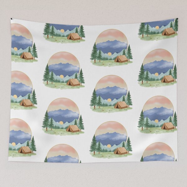 Item preview, Beautiful Sunset with Palm trees designed and sold by LunaVales.