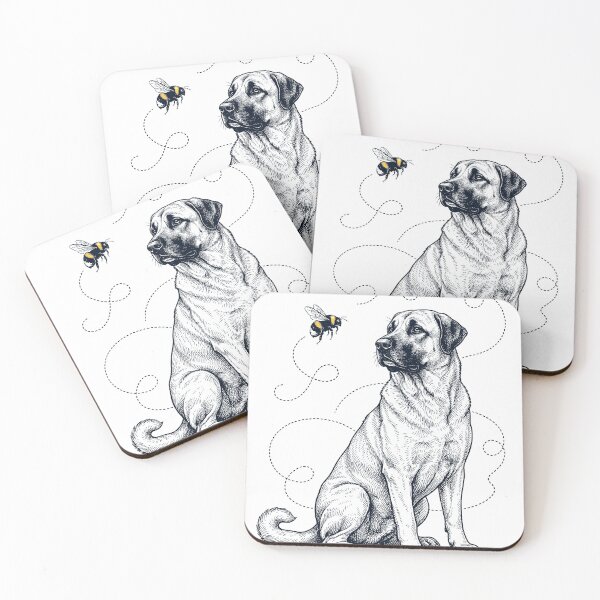 Item preview, Anatolian Shepherd Dog Bumble Bee Honeybee Dog Lover designed and sold by Kimberley King Art  King Art.