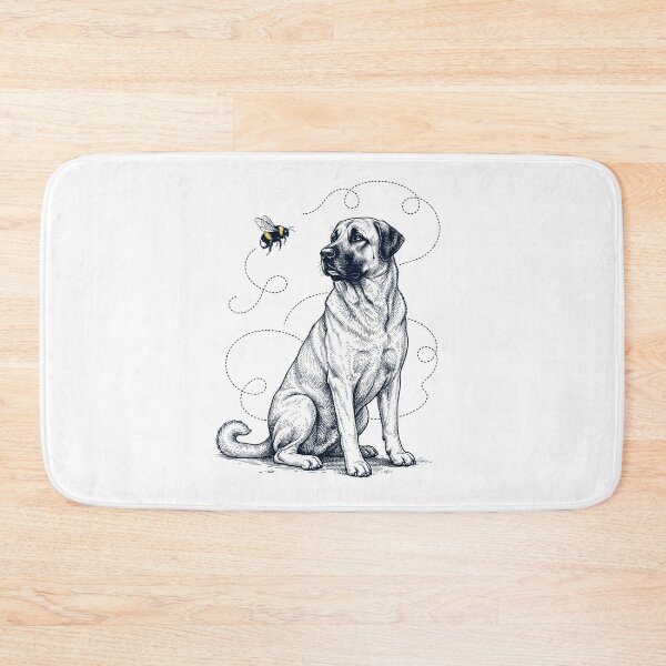 Item preview, Anatolian Shepherd Dog Bumble Bee Honeybee Dog Lover designed and sold by Kimberley King Art  King Art.