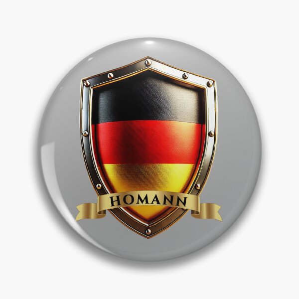 Item preview, Homann German Heritage Crest Shield designed and sold by Highlandkings.