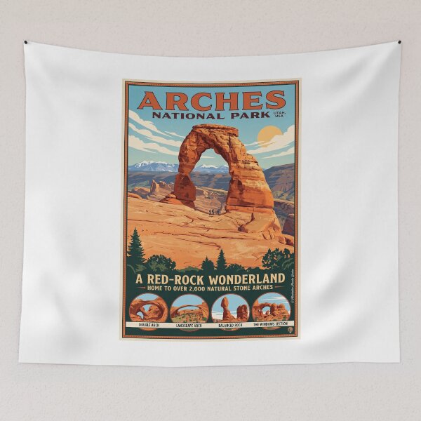 Item preview, Visit Arches National Park designed and sold by Theodor Decker.
