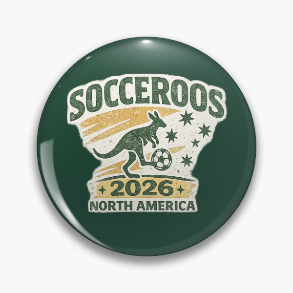 Item preview, Socceroos 2026 North America Vintage Soccer Fan T-Shirt designed and sold by ArthUpscale.