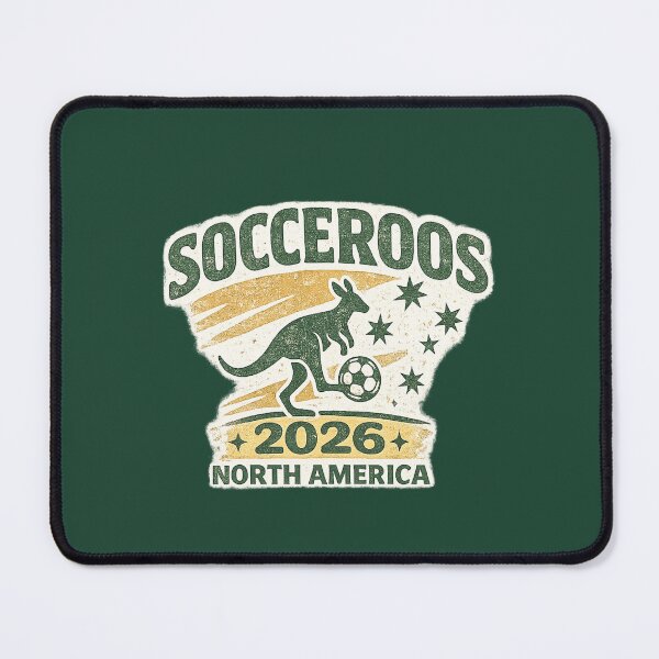 Item preview, Socceroos 2026 North America Vintage Soccer Fan T-Shirt designed and sold by ArthUpscale.
