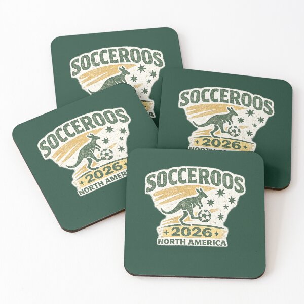 Item preview, Socceroos 2026 North America Vintage Soccer Fan T-Shirt designed and sold by ArthUpscale.