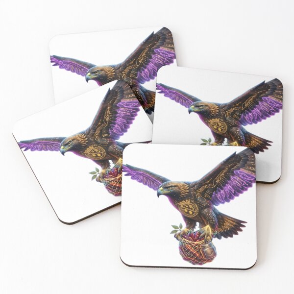 Item preview, Neon Cyberpunk Eagle – Murcia Harvest Flight designed and sold by Neo Tokio.