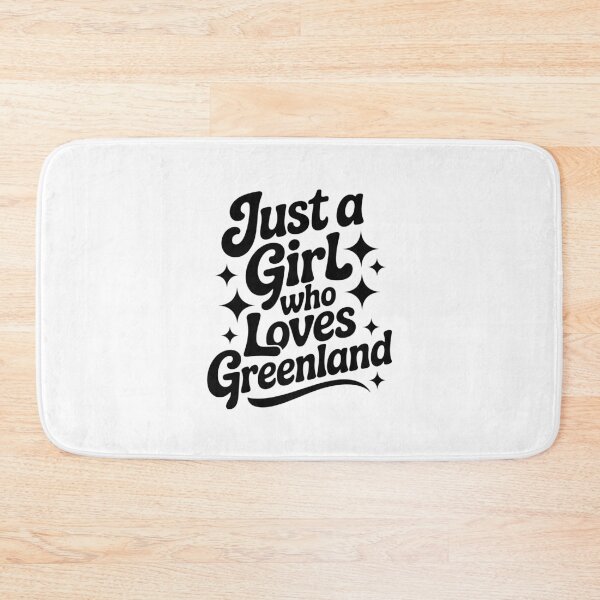 Item preview, Just a Girl Who Loves Greenland designed and sold by jkrphoto.