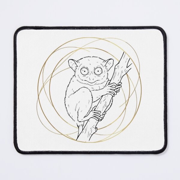 Item preview, Sacred Geometry Philippine Tarsier Minimalist Art designed and sold by ArcApparel2020.