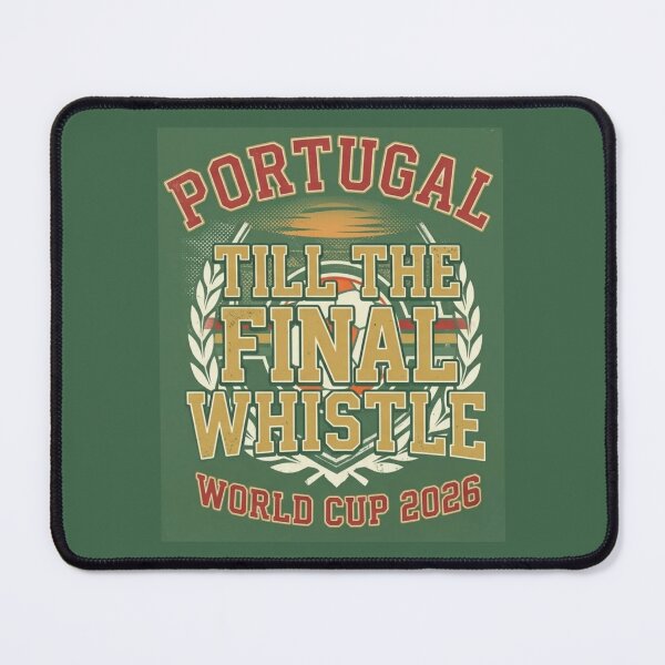 Item preview, Portugal Soccer Till The Final Whistle Vintage Green Sports designed and sold by rebuZZ-Apparels-The Minimalistic Buzz.