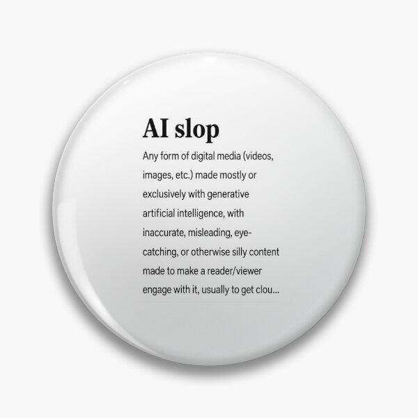 Item preview, AI Slop Any Form Of Digital Media designed and sold by Methahshop.