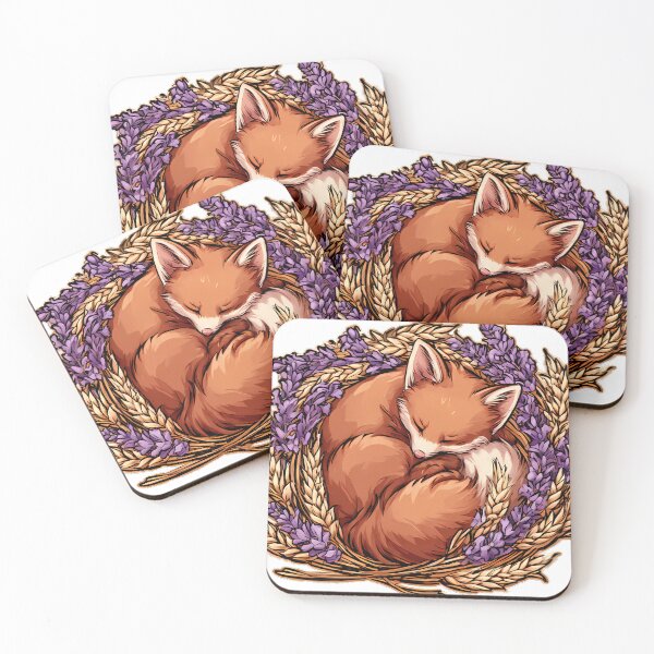 Item preview, Virgo Lavender Fox designed and sold by pumsquare.