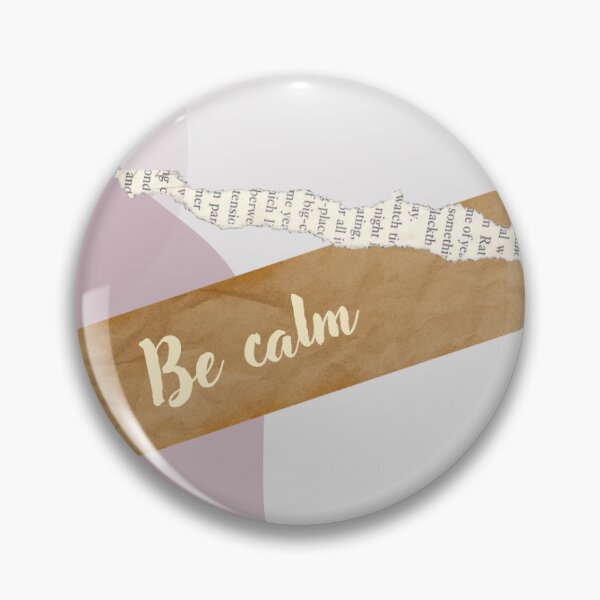 Item preview, Be CalmAesthetic Typography Design designed and sold by MayoshaVibes.