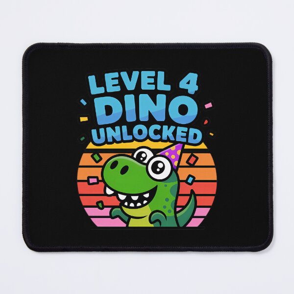 Item preview, Fourth Birthday Dino Celebration designed and sold by Stick-Artistry.